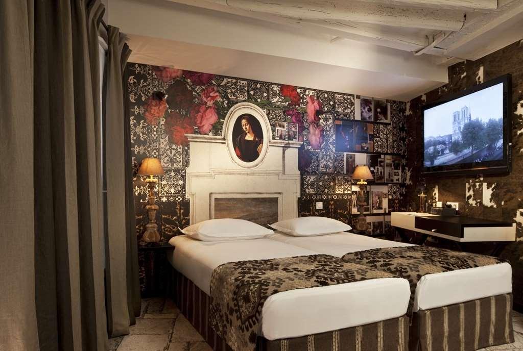 Hotel Le Notre Dame Saint Michel Paříž Pokoj fotografie
